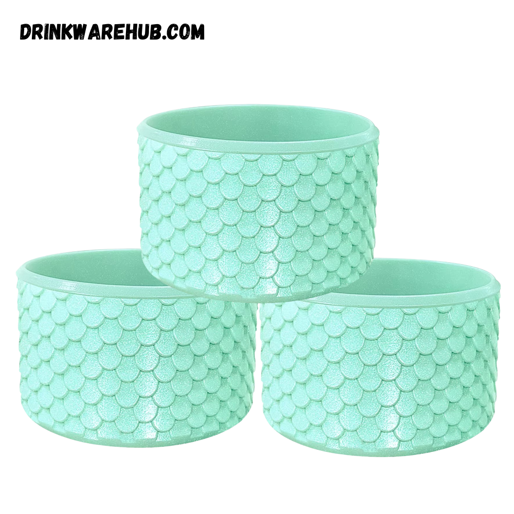 Mermaid Silicone Boot for Stanley 40oz Tumbler – Green
