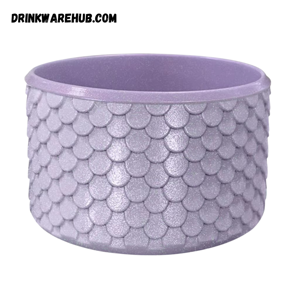 Mermaid Silicone Boot for Stanley 40oz Tumbler – Purple