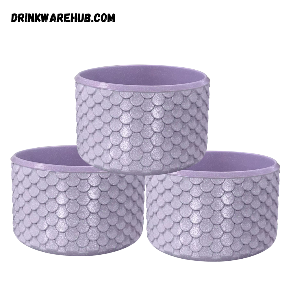 Mermaid Silicone Boot for Stanley 40oz Tumbler – Purple
