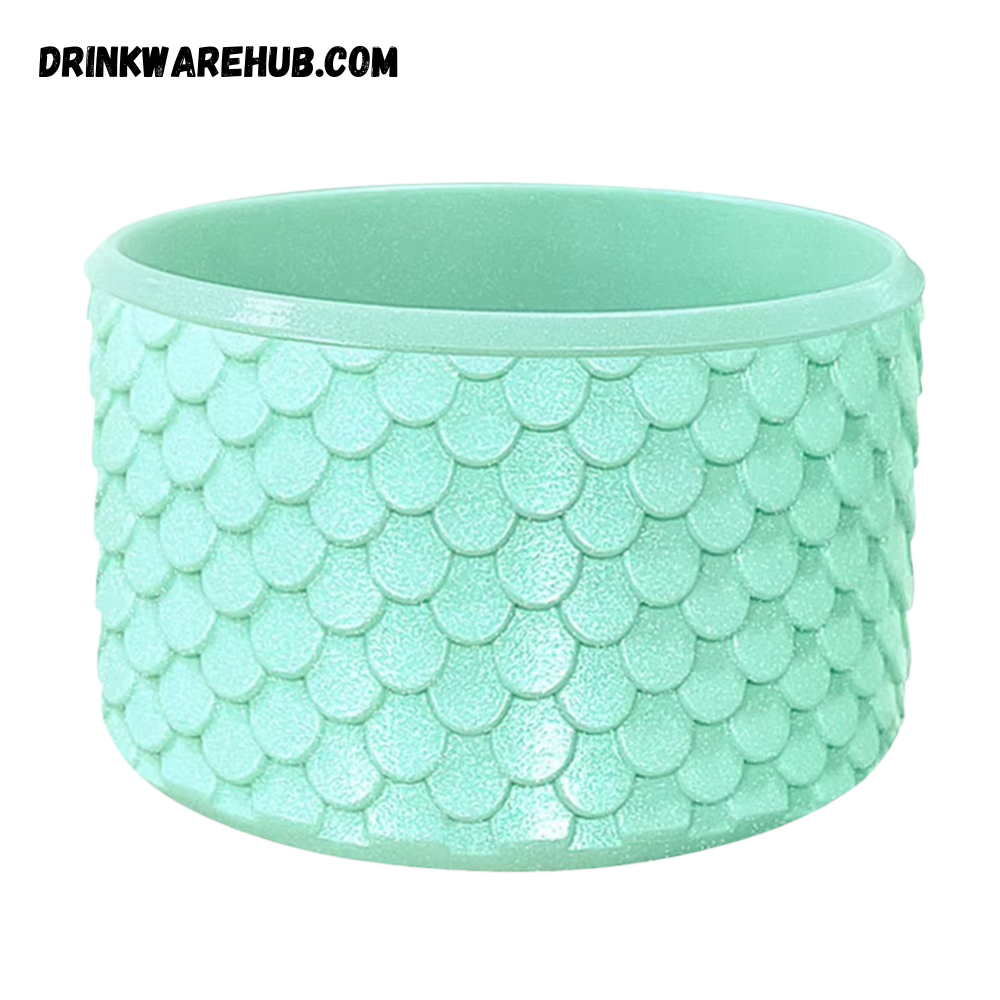 Mermaid Silicone Boot for Stanley 40oz Tumbler – Green