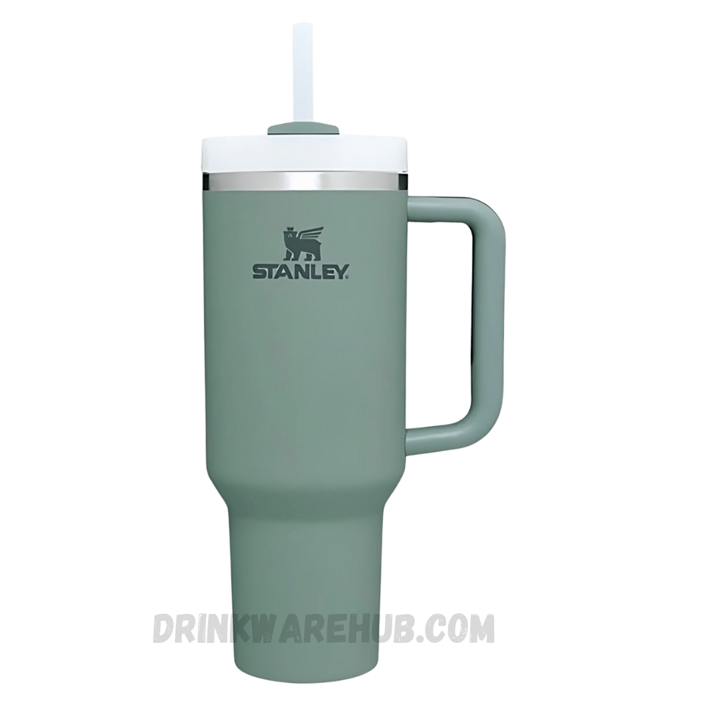 Stanley Tumbler Shale 40 OZ – Sleek and modern insulated tumbler in a deep shale gray color. Designed to keep drinks hot or cold for hours, perfect for everyday hydration and travel.